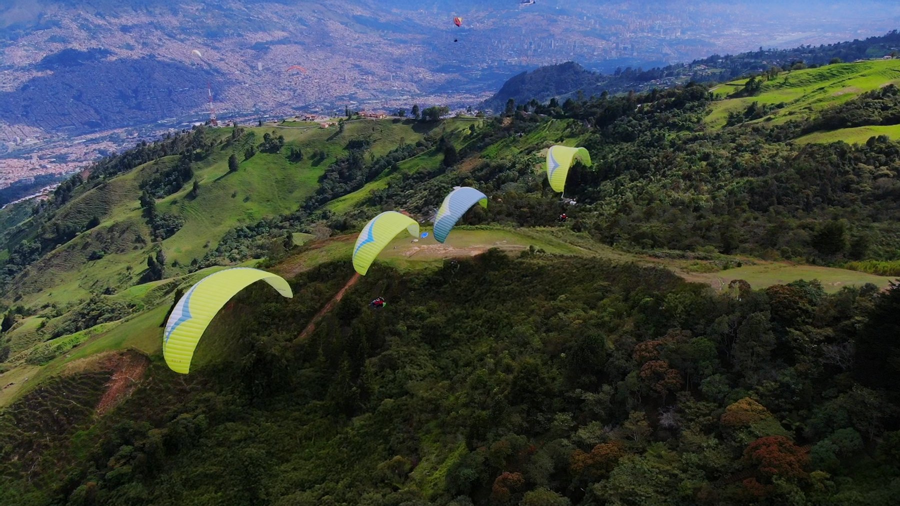 Parapente con Zona de Vuelo en San Félix